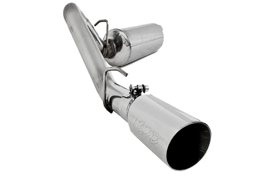 2000-06 Jeep Wrangler TJ MBRP 2.5in Armor Lite Cat Back Exhaust System - Single Exit