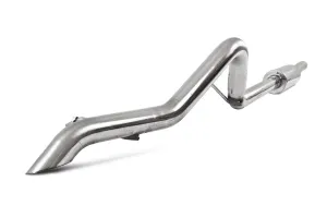 2007-11 Jeep Wrangler JK MBRP Armor Lite 2.5in Off-Road Exhaust Tail Pipe - Muffler Before Axle