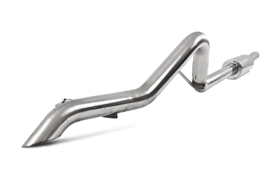 2007-11 Jeep Wrangler JK MBRP Armor Lite 2.5in Off-Road Exhaust Tail Pipe - Muffler Before Axle