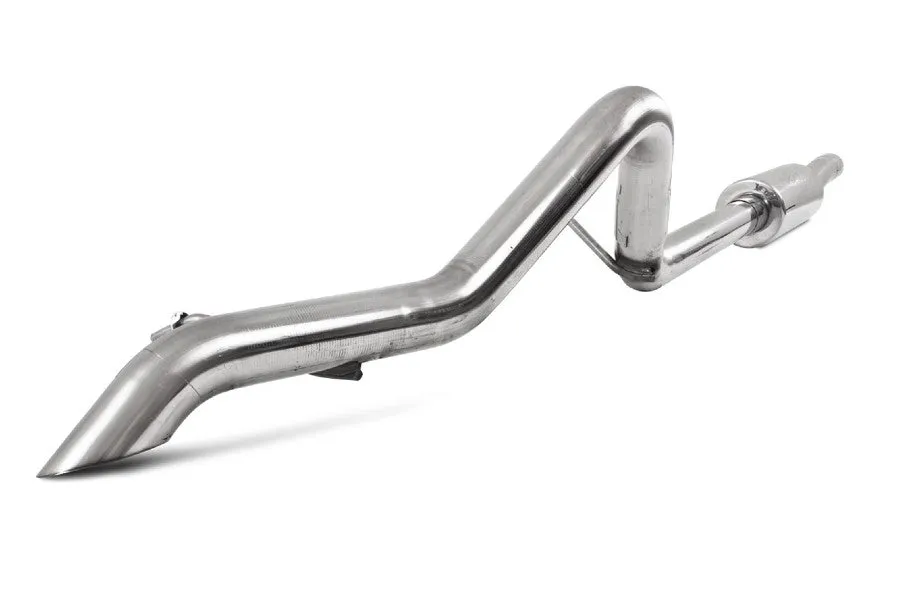 2007-11 Jeep Wrangler JK MBRP T304 Stainless Steel 2.5in Off-Road Exhaust Tail Pipe - Muffler Before Axle