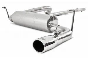 2012-18 Jeep Wrangler JK MBRP 2.5in Performance Series Cat-Back Exhaust System Single Rear Exit - Aluminized Steel
