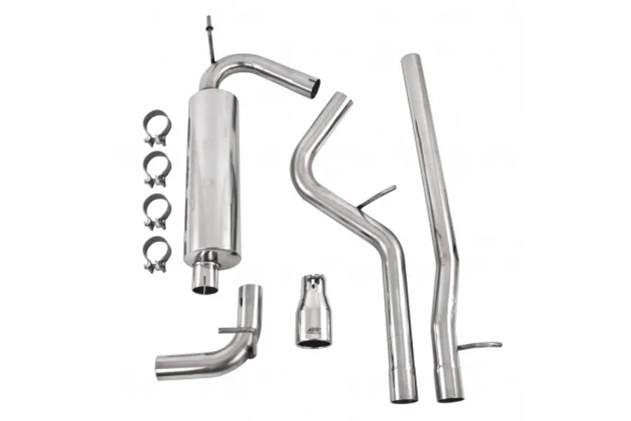 2012-18 Jeep Wrangler JK MBRP 2.5in Performance Series Cat-Back Exhaust System Single Rear Exit - Aluminized Steel