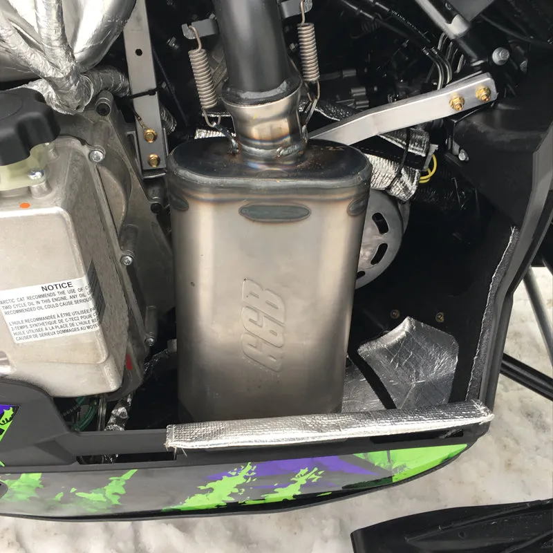 2012-2017 Arctic Cat M / XF / ZR 8000 / F / XF / M 800 Quiet Muffler