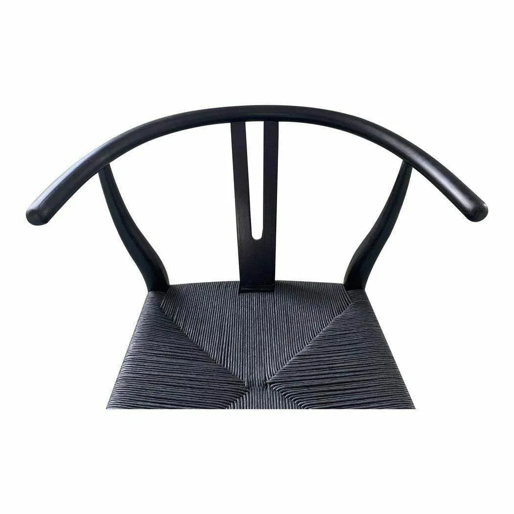 24 Inch Counter Stool Black Scandinavian