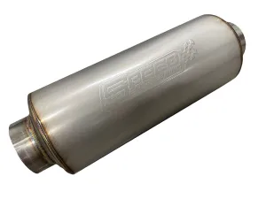 2.5" Inlet/Outlet "Bullet Series" Muffler | (12" Length)
