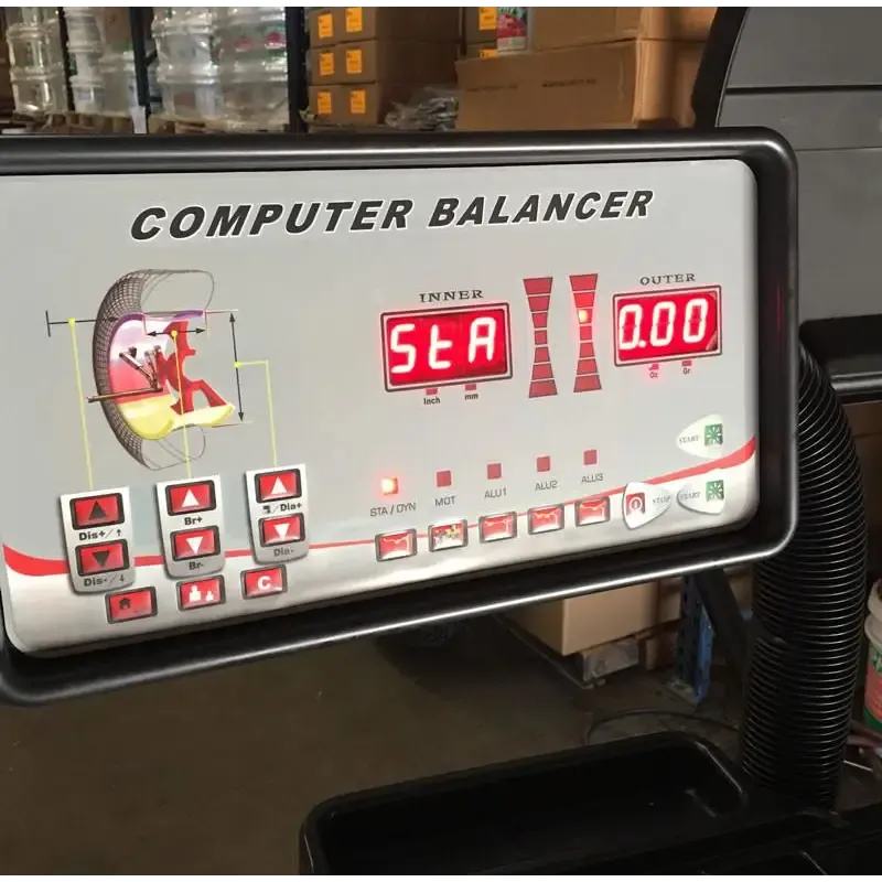AA High Performance Tire / Wheel Balancer (With Hood)
