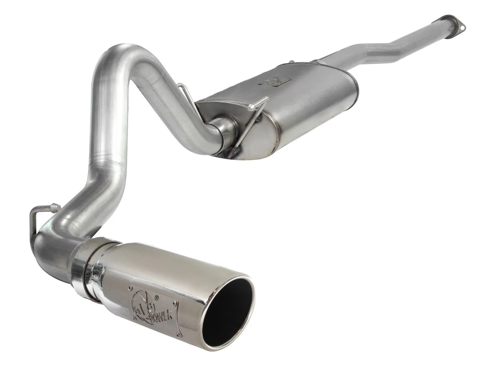 aFe Exhaust Toyota Tacoma (2005-2012) 3" Mach Force-Xp Series in 409 Stainless Steel w/ Single Tip