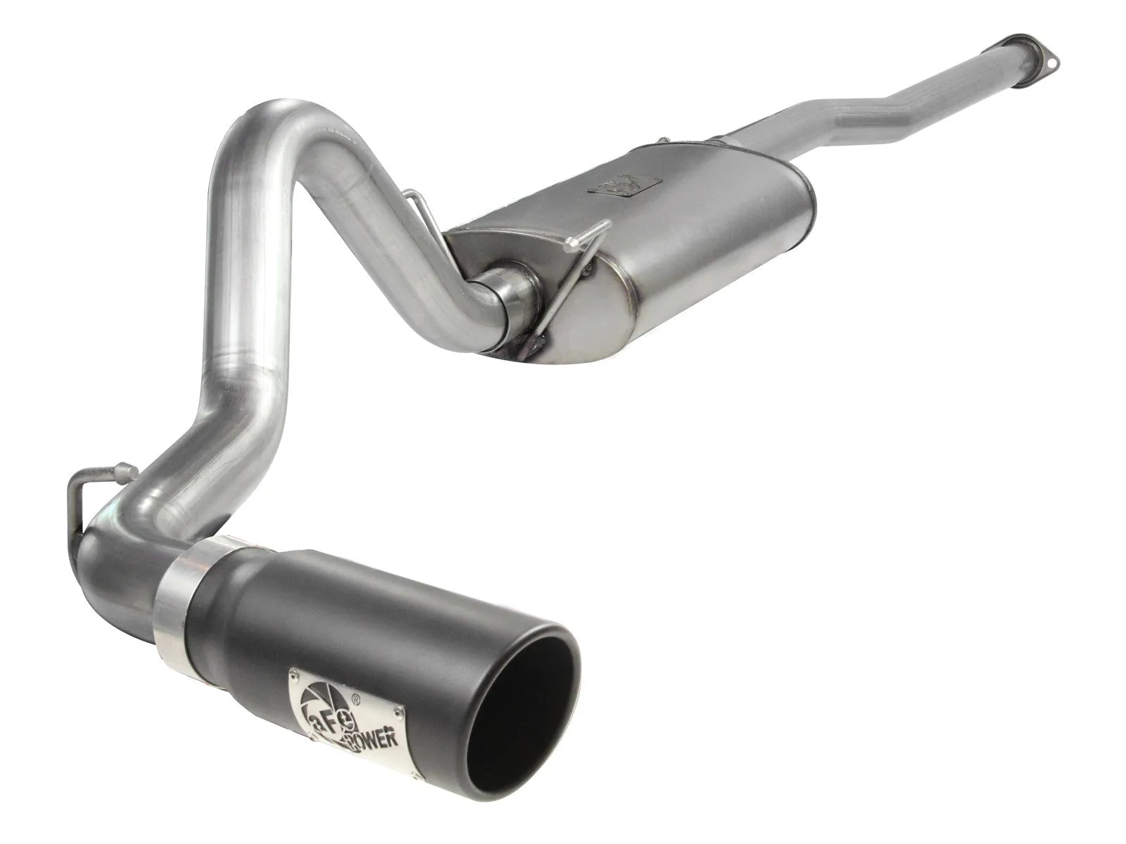 aFe Exhaust Toyota Tacoma (2005-2012) 3" Mach Force-Xp Series in 409 Stainless Steel w/ Single Tip
