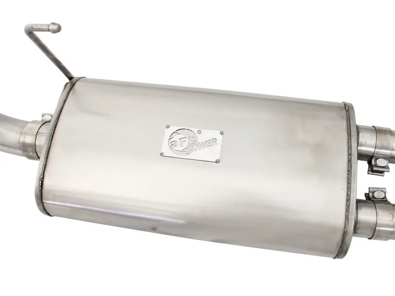 aFe MACHForce XP Exhaust Cat-Back 2.5/3in SS-409 w/ Polished Tip 05-15 Nissan Xterra V6 4.0L