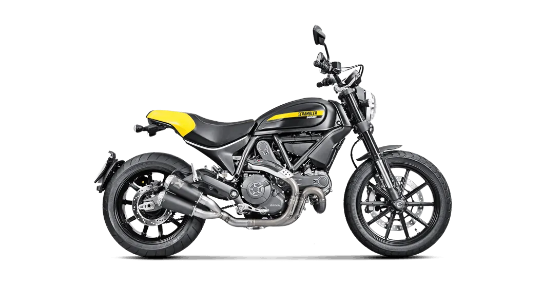 Akrapovič - Ducati Scrambler 2015 Slip-On Exhaust (Titanium)