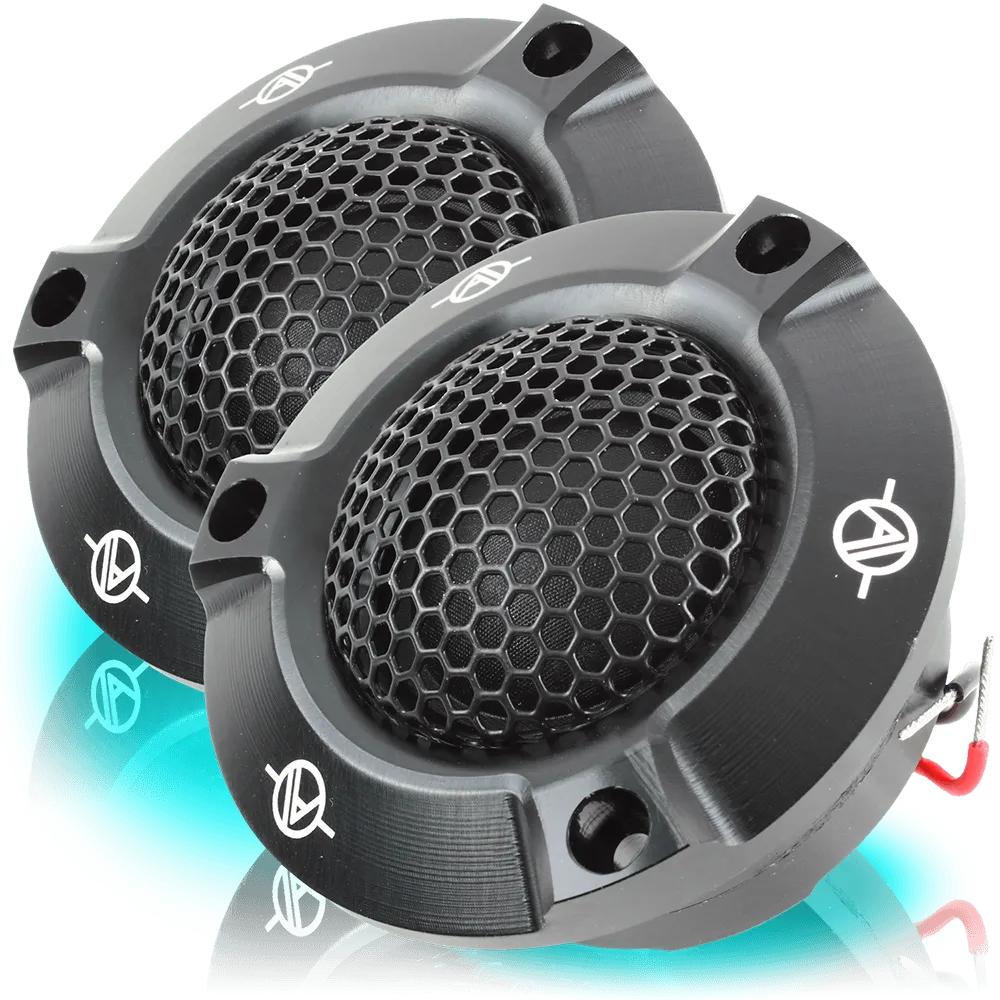 Ampere Audio AA-JH2 50 Watt 8-Ohm 25MM Silk Dome Car Audio Tweeters