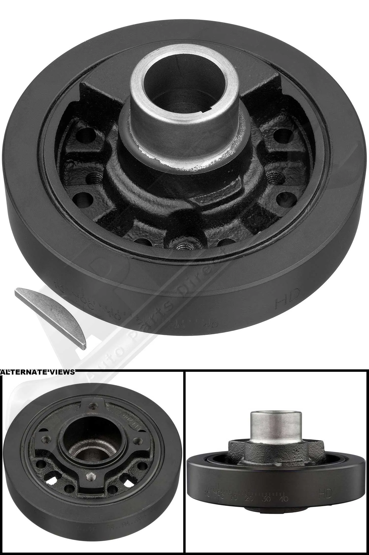 APDTY 103740 Improved Heavy Duty Engine Harmonic Balancer