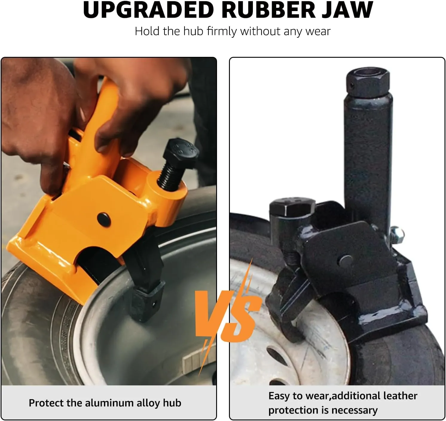 BESTOOL Manual Tire Bead Breaker with Handle, Tire Change Tool for Aluminum Wheels, ATV Tire Operation, Tractors, Trucks, Cars, Heavy Duty Tires Car Repair (Handle Patented)