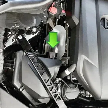 Burger Motorsports Intake Muffler Delete - Blue | 2020  Toyota GR Supra