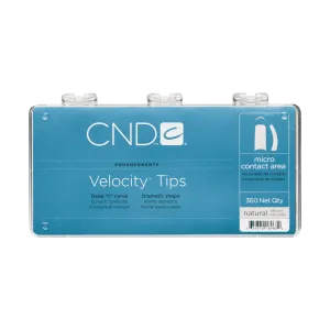 CND Velocity Tips, NATURAL, 360 pcs/box, 98403 OK0611MD