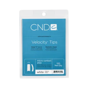 CND Velocity Tips, WHITE, 100 pcs/box, 98401 OK0611MD