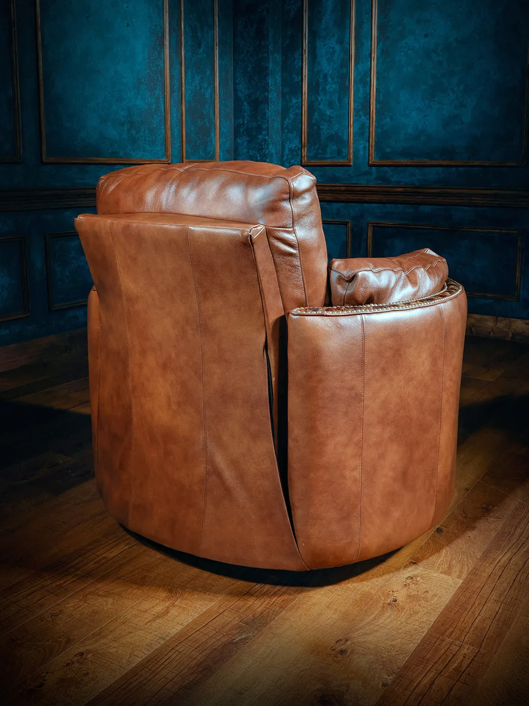 Comfort King Western Snug Swivel Recliner