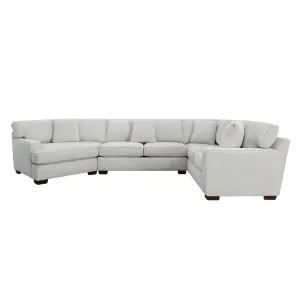 Connections Track 3 Piece Left Cuddler Sectional