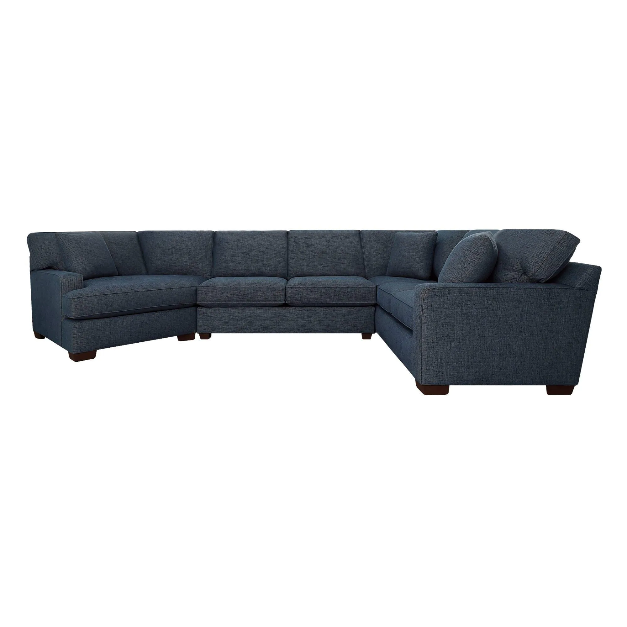 Connections Track 3 Piece Left Cuddler Sectional