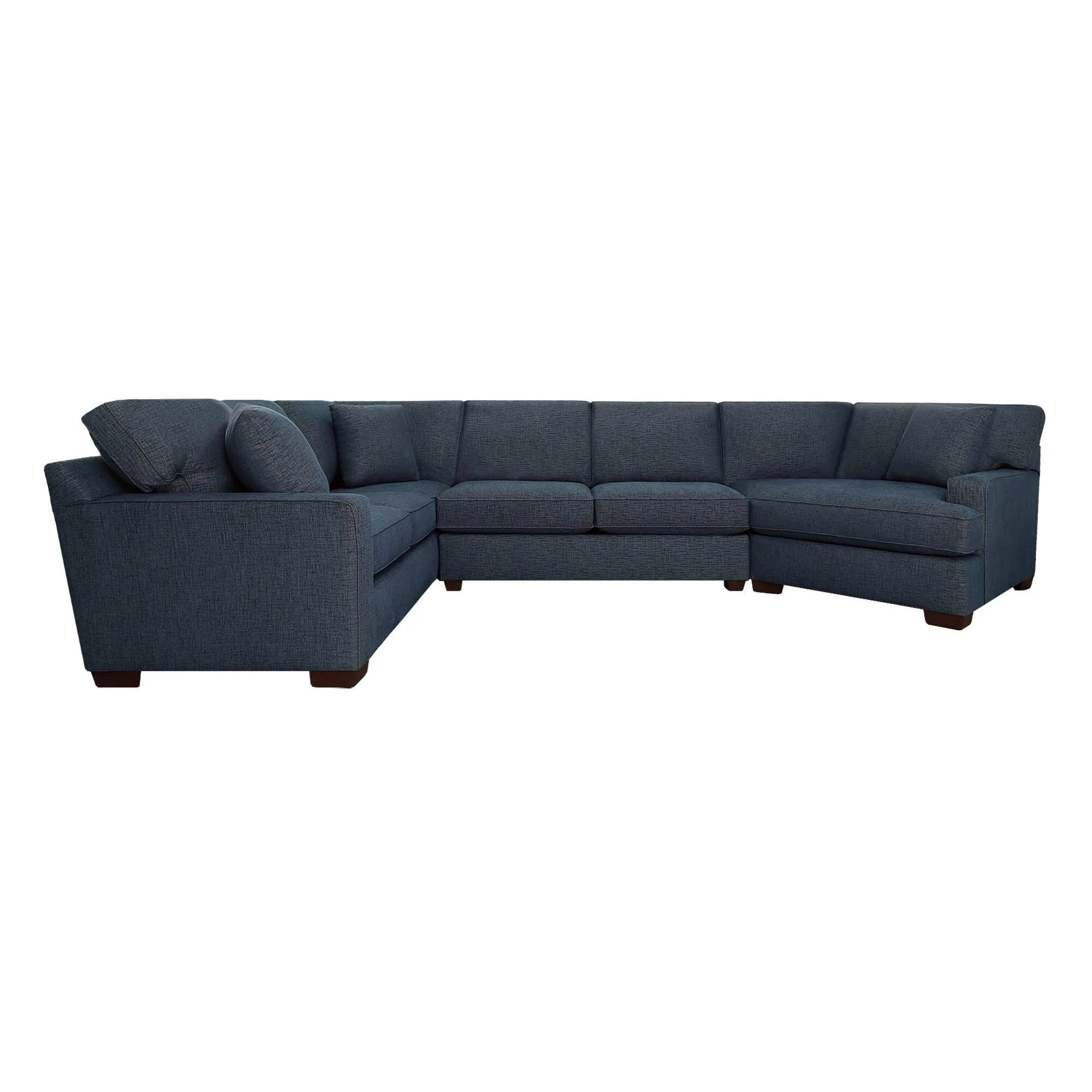 Connections Track 3 Piece Right Cuddler Sectional