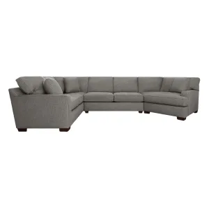 Connections Track 3 Piece Right Cuddler Sectional