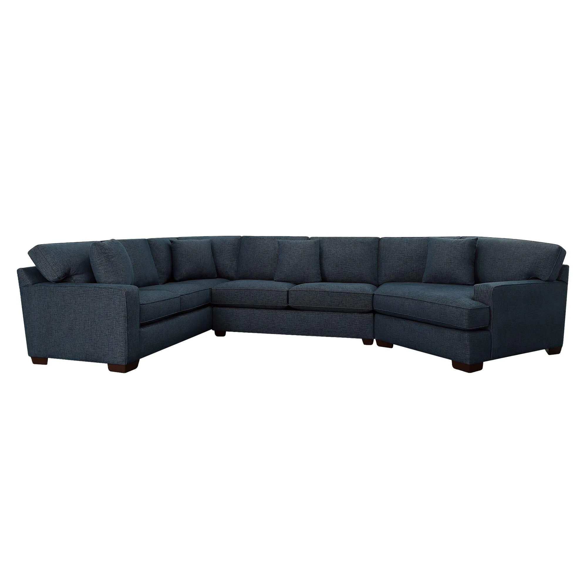 Connections Track 3 Piece Right Cuddler Sectional