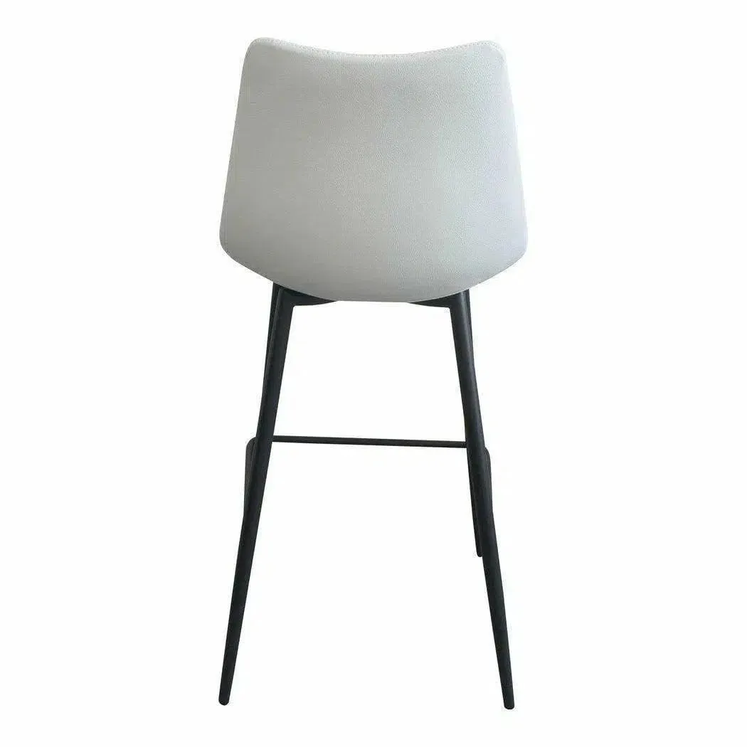 Counter Stool Ivory (Set of 2) White Contemporary