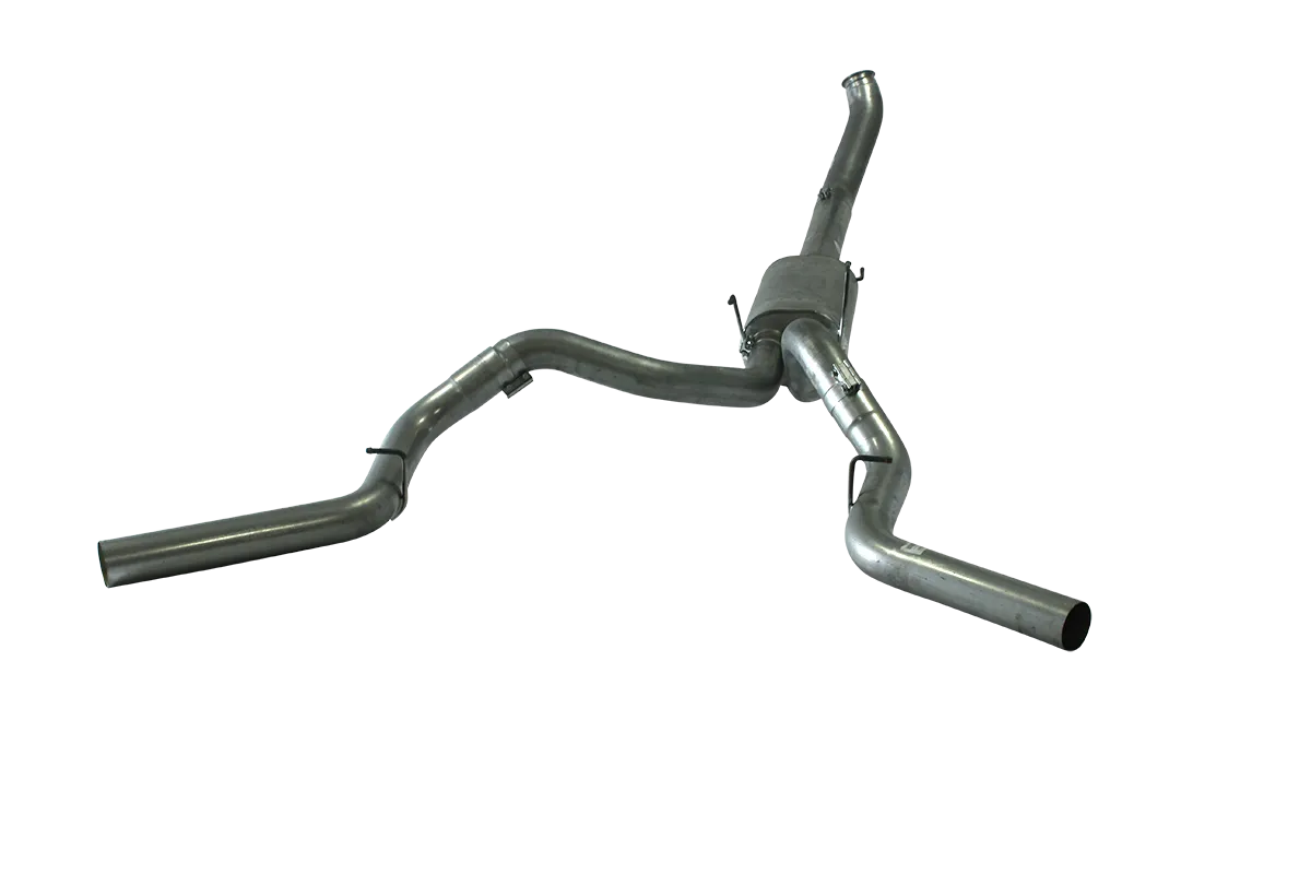 *Discontinued* 2004.5-2007 Cummins 4" Turbo Back Dual Exhaust (FLO-719)