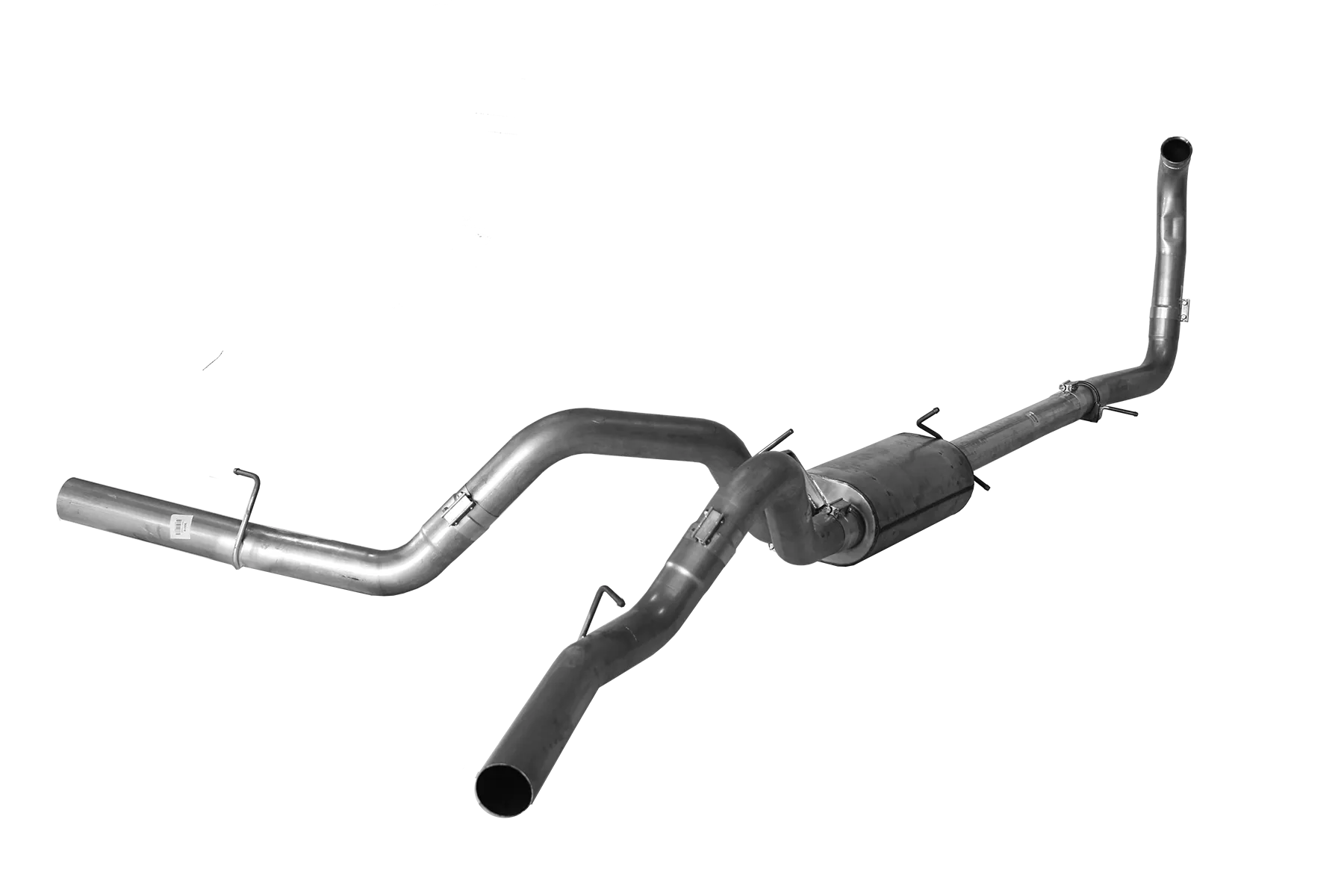 *Discontinued* 2005-2007 Powerstroke 4" Turbo Back Dual Exhaust (FLO 716)