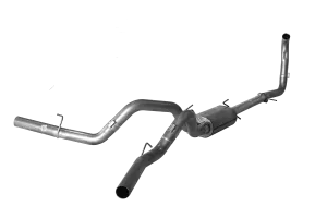 *Discontinued* 2005-2007 Powerstroke 4" Turbo Back Dual Exhaust (FLO 716)