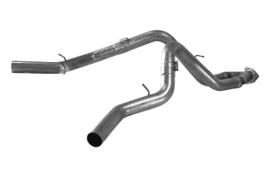 *Discontinued* 2007.5-2010 Duramax 4" DPF Back Dual Exhaust System (FLO 728)