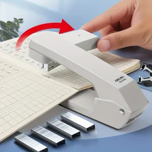 Efficient 360 Rotating Stapler Bind 25 Sheets White