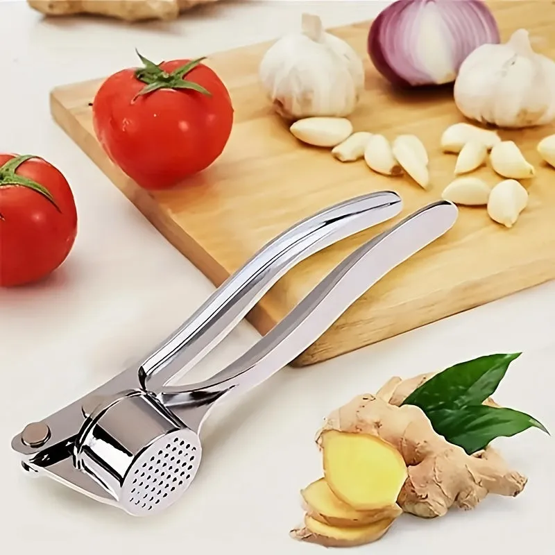 Efficient Zinc Alloy Garlic Masher Perfect for Restaurants
