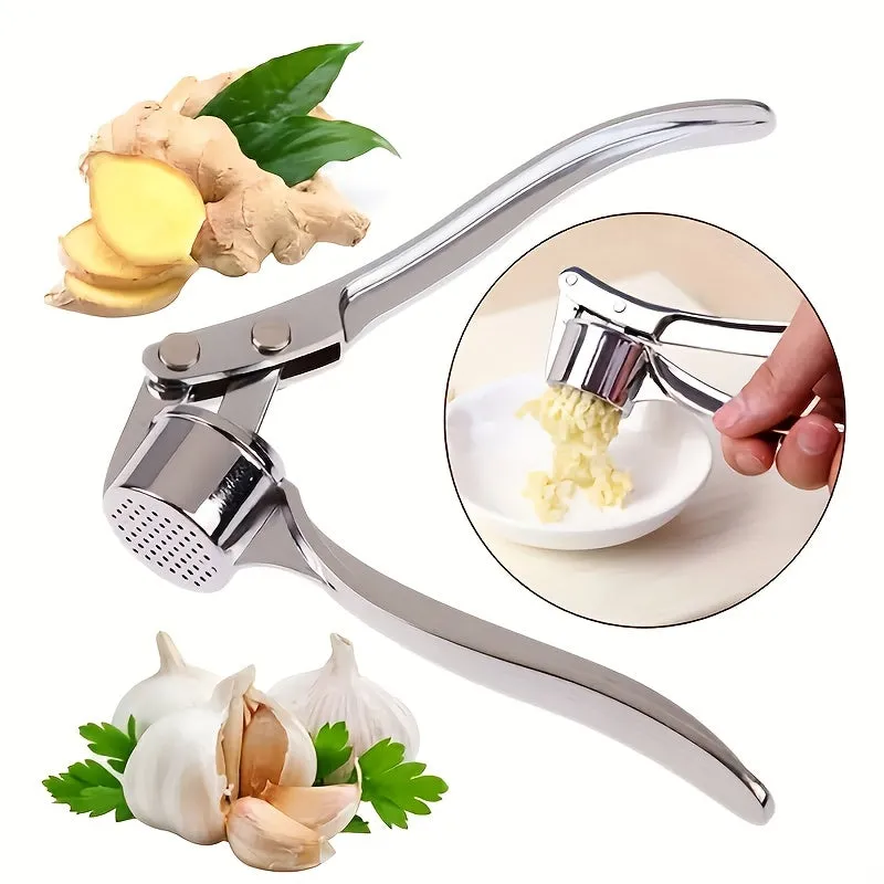 Efficient Zinc Alloy Garlic Masher Perfect for Restaurants