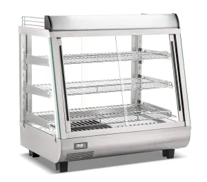 Empire Commercial Heated Countertop Display Merchandiser 96 Litre - EMP-96-C