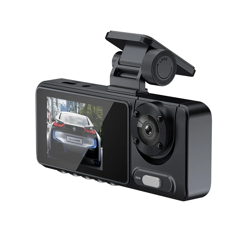 everyday Dash Camera, Multi-Language Car Video Recorder, Wide Angle Camcorder for Auto Safety Driving