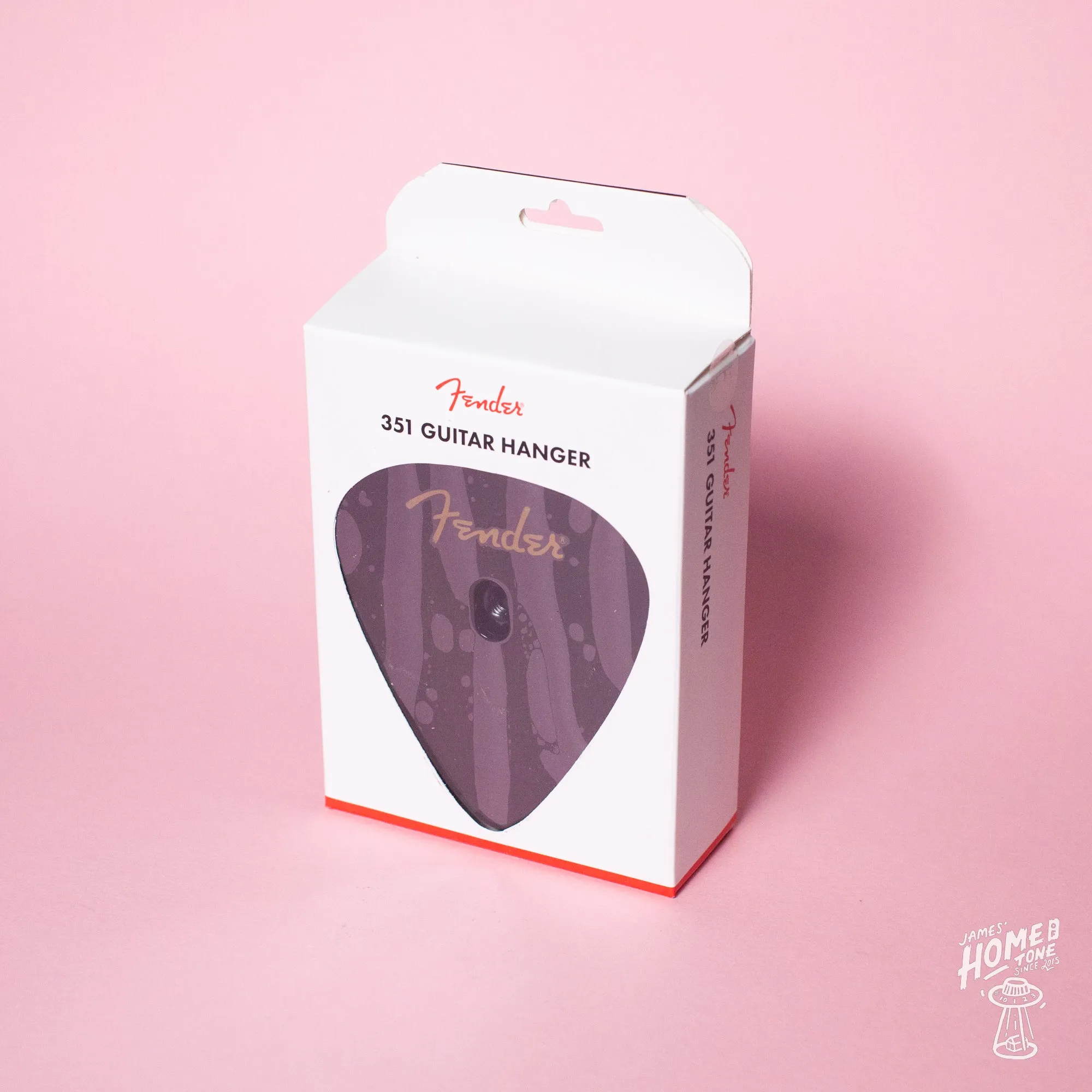 Fender 351 Guitar Wall Hanger - Black maple