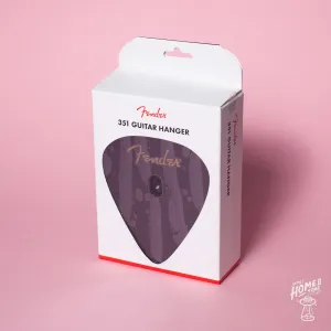 Fender 351 Guitar Wall Hanger - Black maple