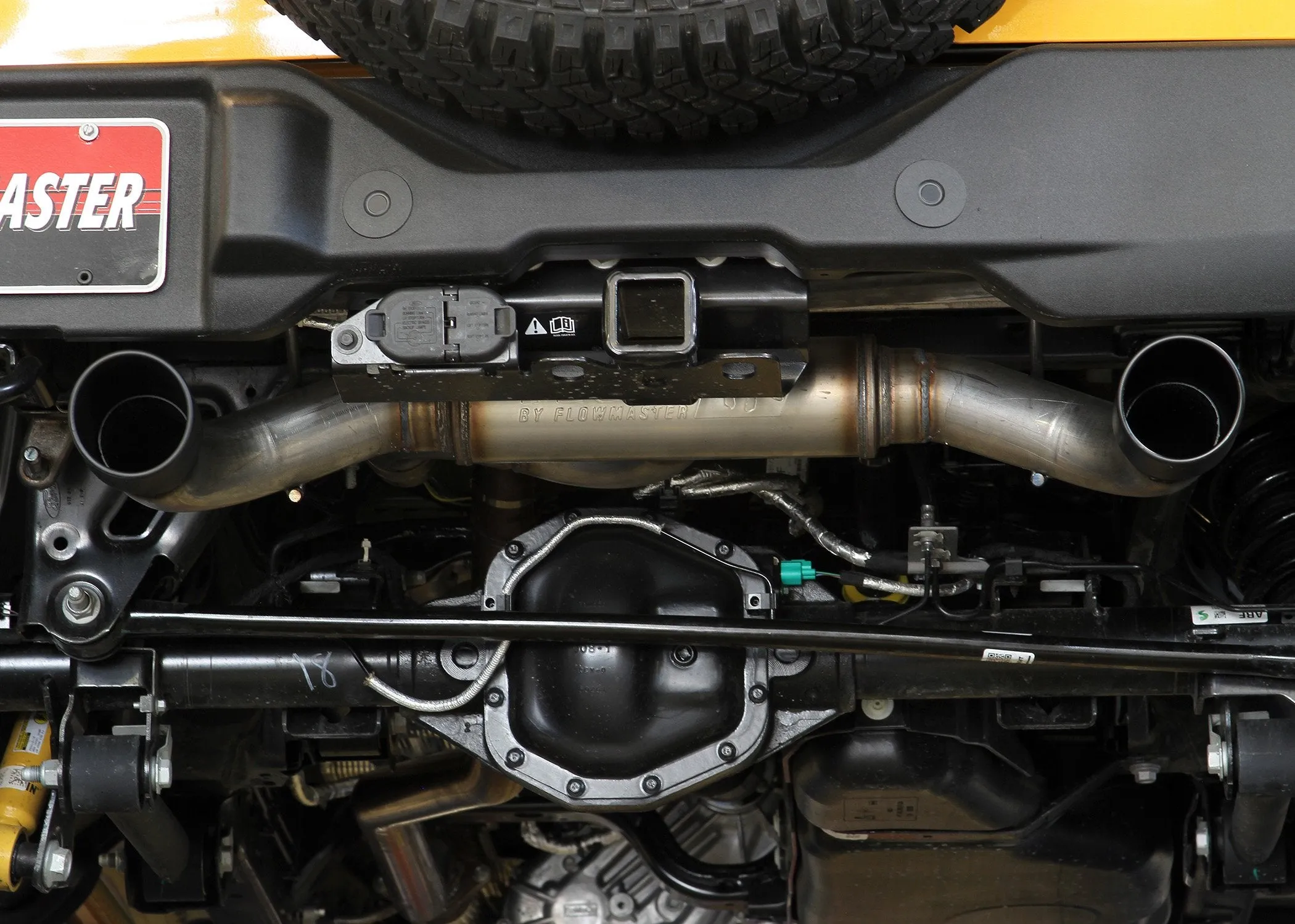 Flowmaster Exhaust Ford Bronco 2.3L/2.7L (21-23) 3.0" Axleback  - Flow FX Series 718123