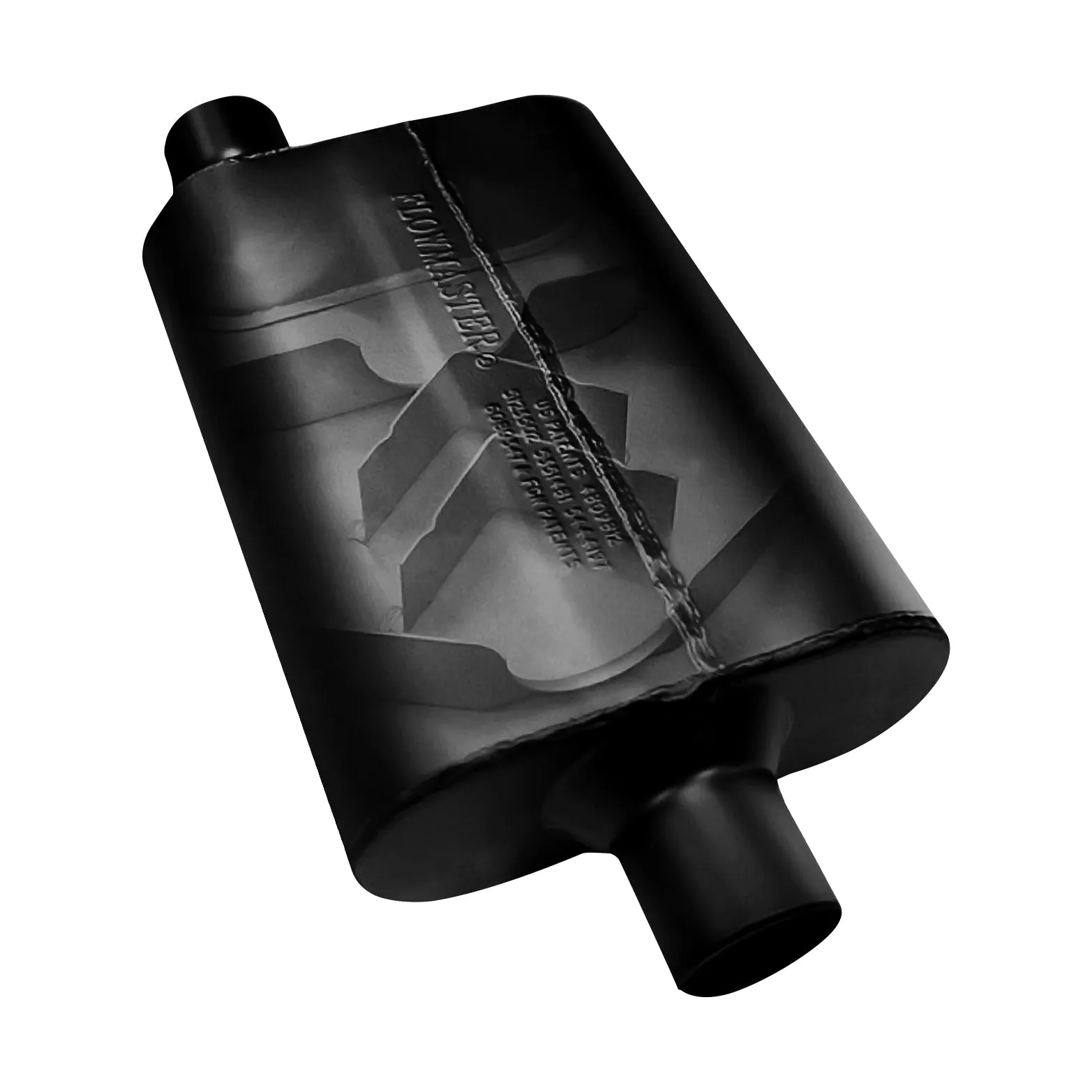 Flowmaster Muffler Super 44 Series (2.25" Center In / 2.25" Offset Out) Chambered 942447
