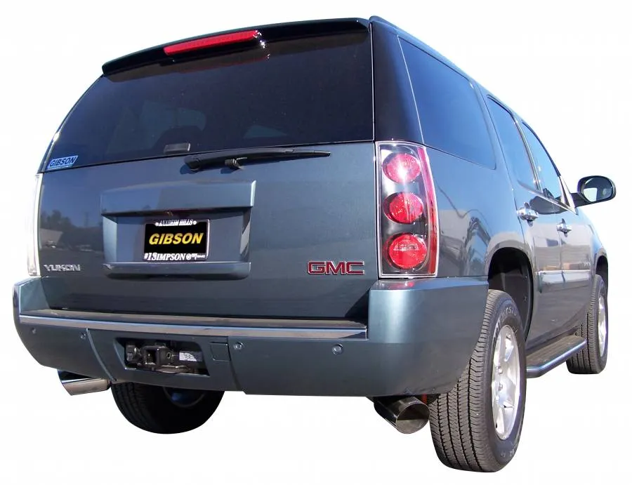Gibson Exhaust Cadillac Escalade 6.2L AWD (11-14) [Catback - Dual Extreme Exit] Polished Tips