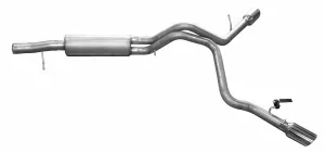 Gibson Exhaust Cadillac Escalade 6.2L AWD (11-14) [Catback - Dual Extreme Exit] Polished Tips