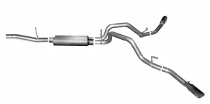 Gibson Exhaust Cadillac Escalade ESV 6.2L 2/4WD (15-20) [Catback - Dual Extreme Exit] Polished Tips