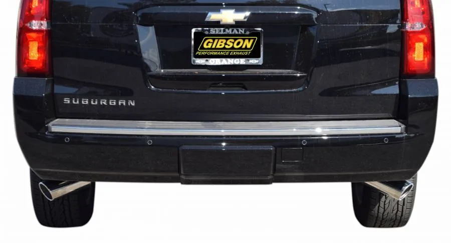 Gibson Exhaust Chevy Suburban 5.3L 2/4WD (15-20) [Catback - Dual Extreme Exit] Polished Tips