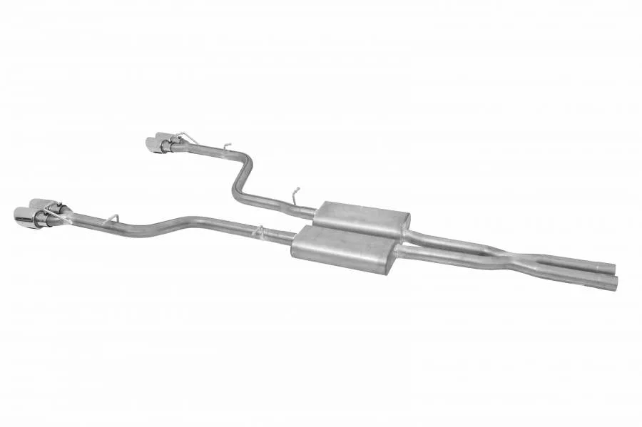 Gibson Exhaust Dodge Challenger R/T 5.7L (15-16) [Catback - Quad Tip Exit] Polished or Black Ceramic Tips