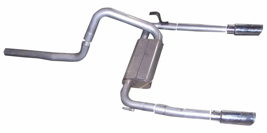 Gibson Exhaust Pontiac Firebird/Trans Am 5.7L LS-1 (98-02) [Catback - Dual Rear]  Aluminized or Stainless