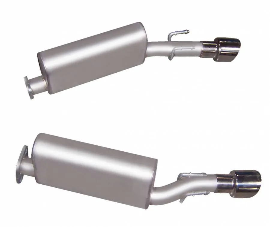 Gibson Exhaust Pontiac GTO 6.0 LS2 (05-06) [Axleback - Dual Muffler Replacement] Polished Tips