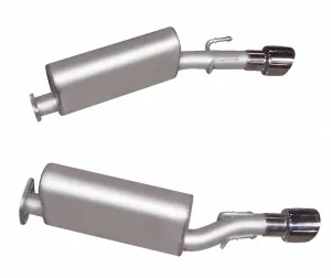 Gibson Exhaust Pontiac GTO 6.0 LS2 (05-06) [Axleback - Dual Muffler Replacement] Polished Tips