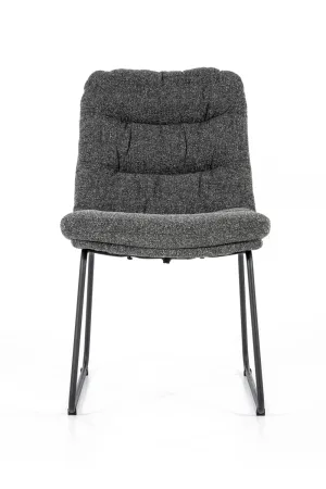 Gray Upholstered Dining Chair | Eleonora Danica