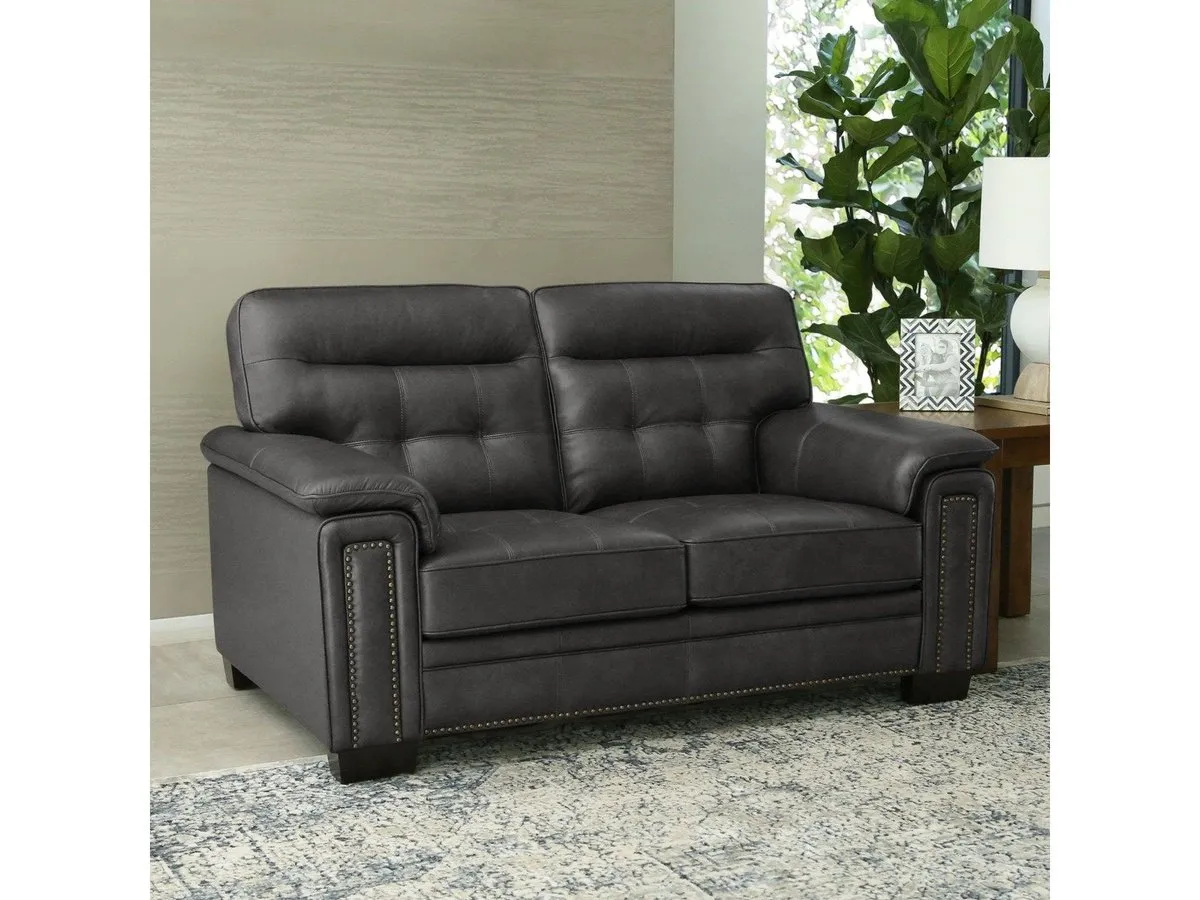 Harrison Leather Loveseat